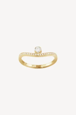 Femme Sophie Bille Brahe Bague Grace Diamant En Or