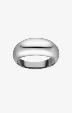 Femme Nina Kastens Jewelry Bague Moyenne Chunky Argent