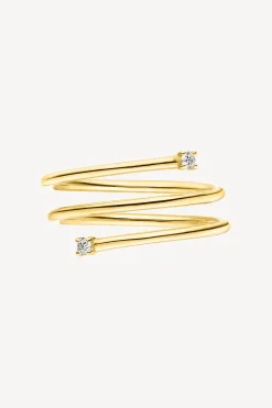 Femme Nina Kastens Jewelry Bague Twisted Diamond En Or