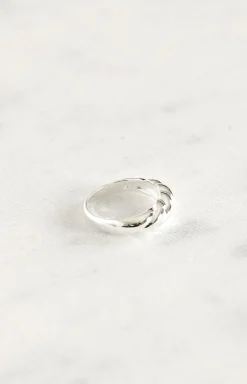 Femme Nina Kastens Jewelry Bague Wavy En Argent