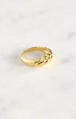 Femme Nina Kastens Jewelry Bague Wavy En Or