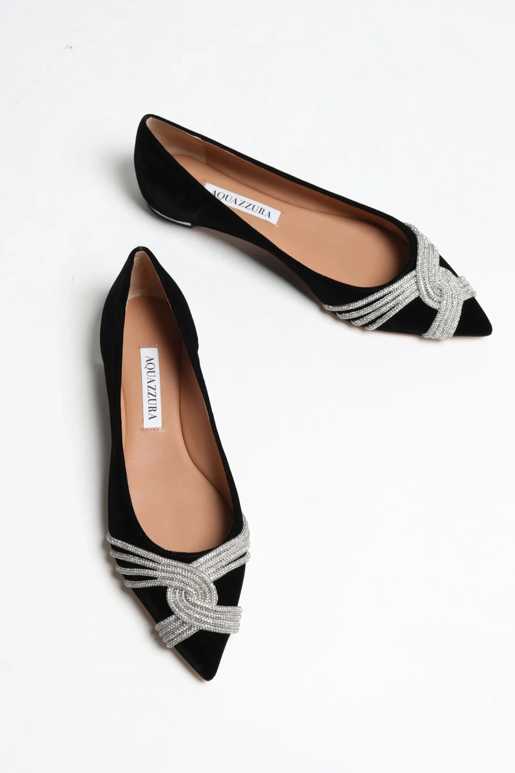 Femme Aquazzura Ballerines Gatsby En Noir