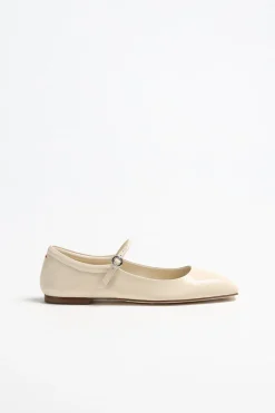 Femme aeyde Ballerines Uma A La Creme