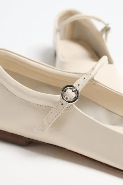 Femme aeyde Ballerines Uma A La Creme