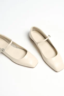 Femme aeyde Ballerines Uma A La Creme