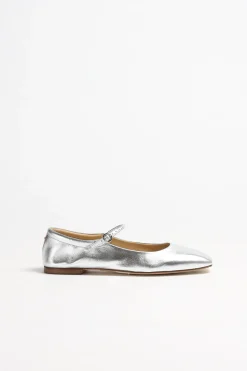 Femme aeyde Ballerines Uma En Argent