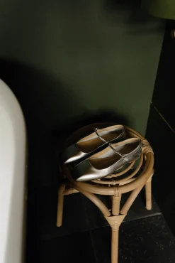 Femme aeyde Ballerines Uma En Argent