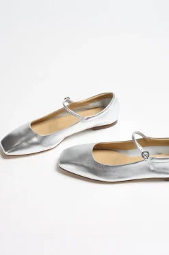 Femme aeyde Ballerines Uma En Argent