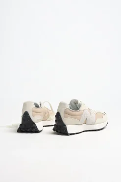 Femme New Balance Baskets 327 En Angora/Gris Vermillon