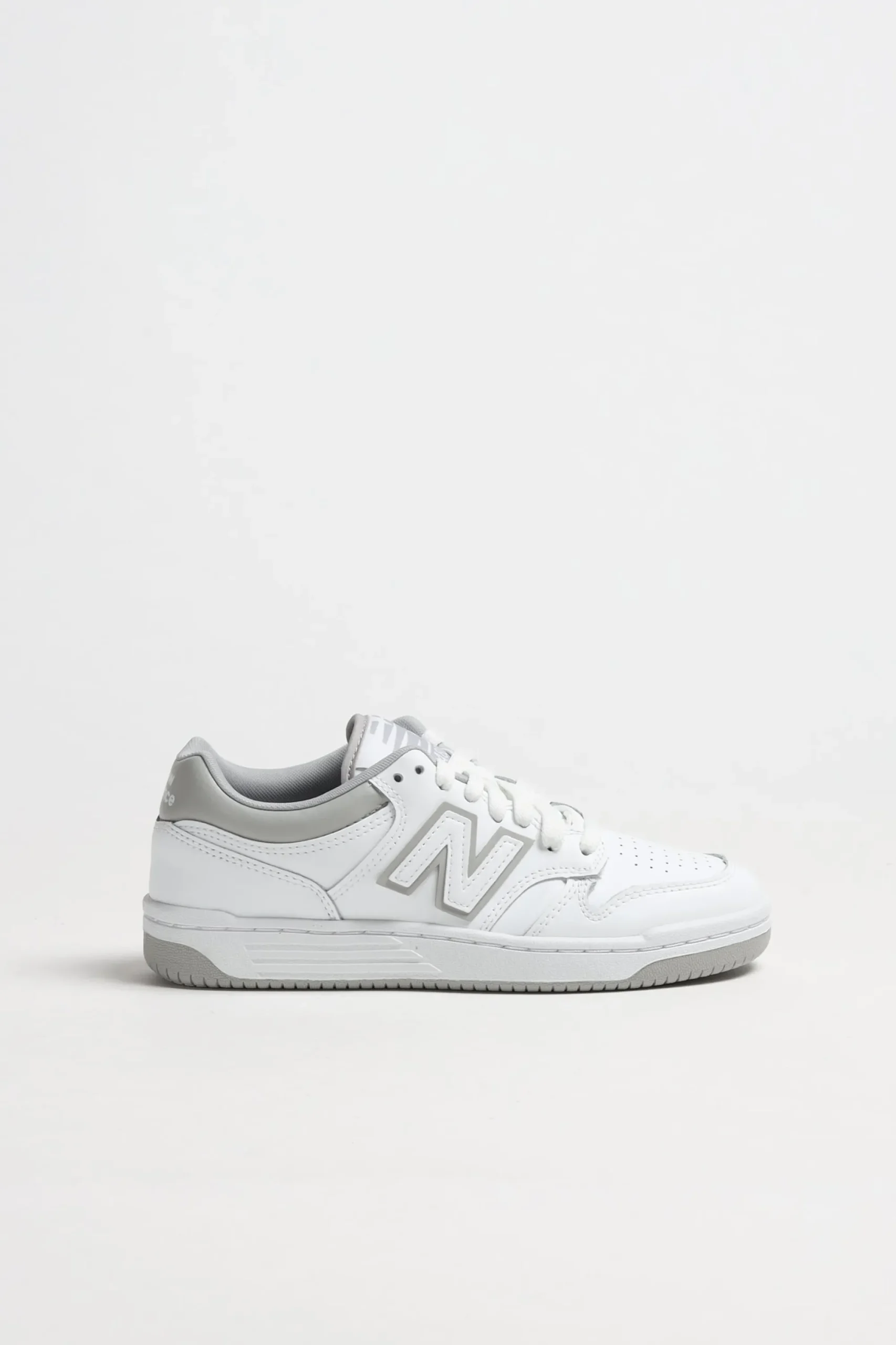 Femme New Balance Baskets 480 En Blanc/Gris