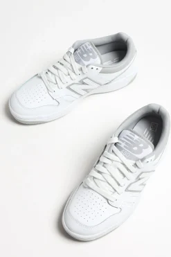 Femme New Balance Baskets 480 En Blanc/Gris