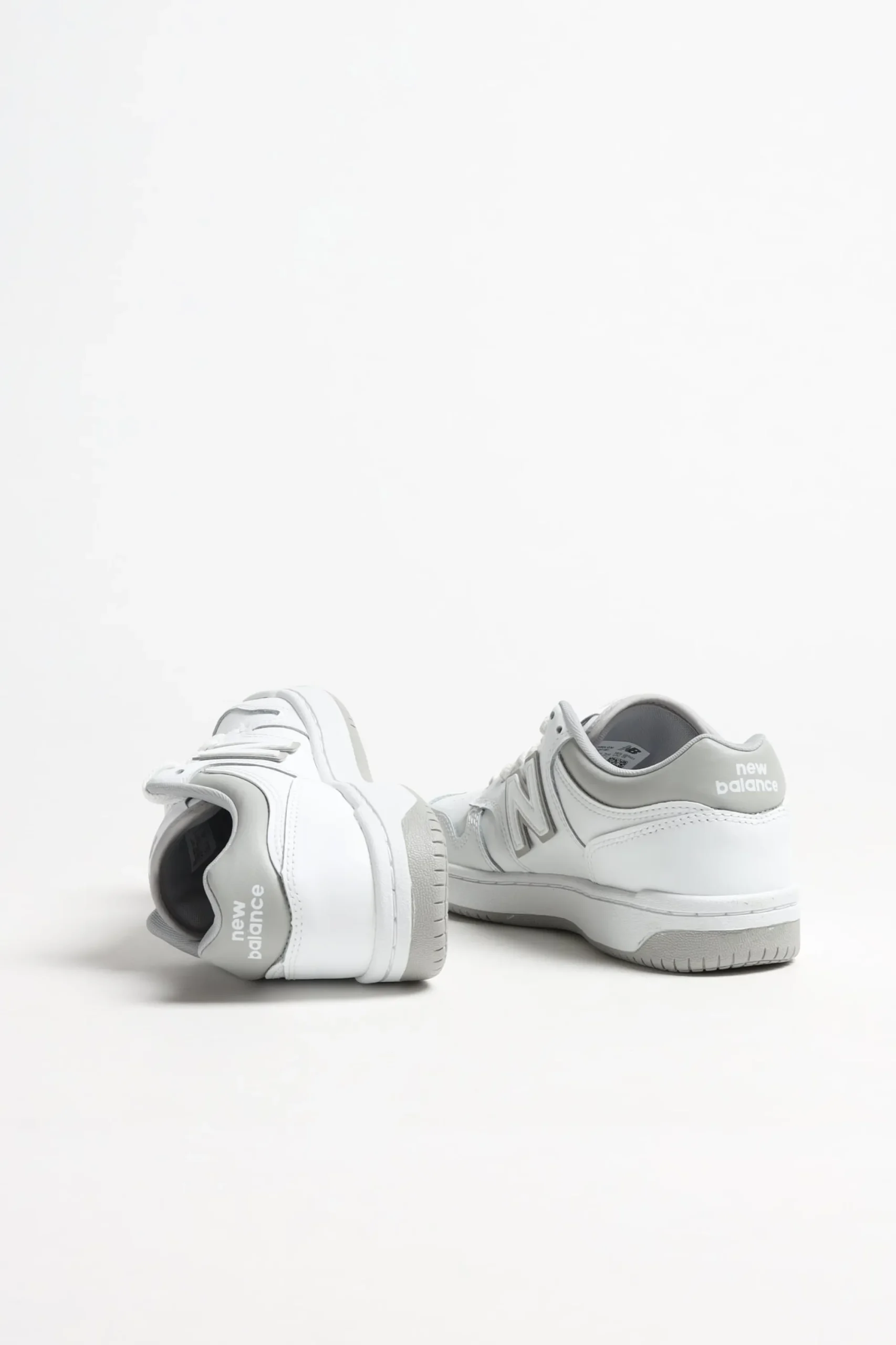 Femme New Balance Baskets 480 En Blanc/Gris