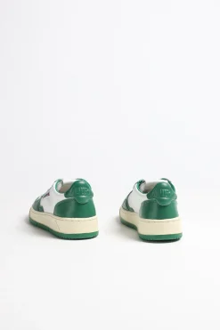Femme Autry Baskets Bicolor Up En Blanc/Vert