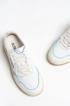 Femme Autry Baskets Open Low En Acadamy/Azur