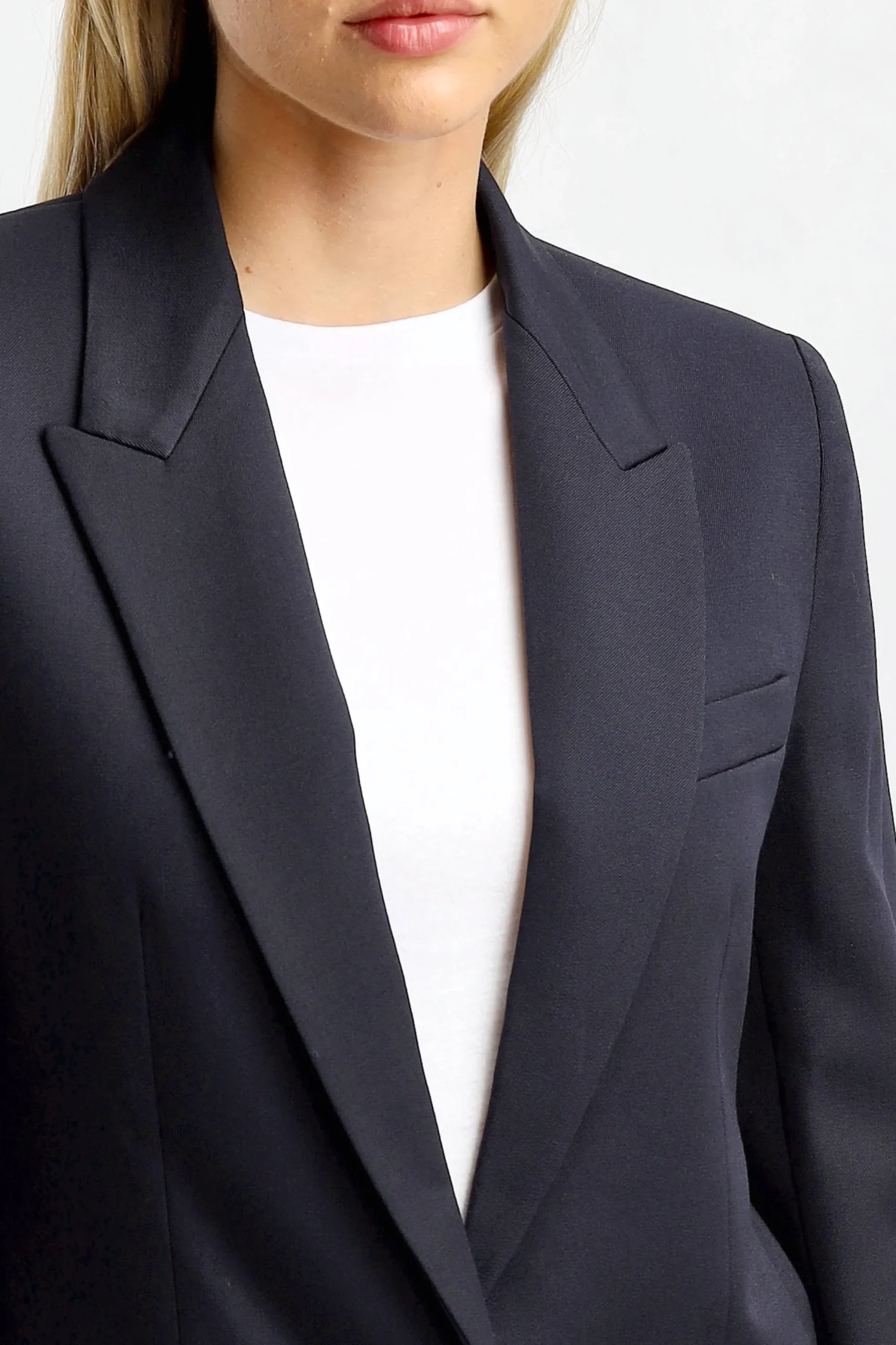 Femme Nili Lotan Blazer Adelaide En Marine Fonce