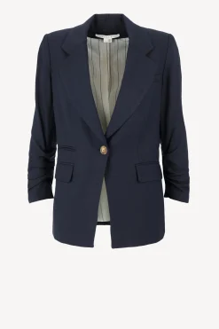 Femme Veronica Beard Blazer Battista Dickey En Bleu Marine