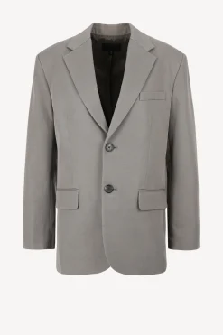 Femme Nili Lotan Blazer Boyfriend En Gris Tempete