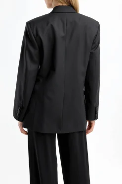 Femme Nili Lotan Blazer Boyfriend En Noir
