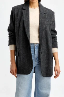 Femme Marant Etoile Blazer Cikaito En Noir