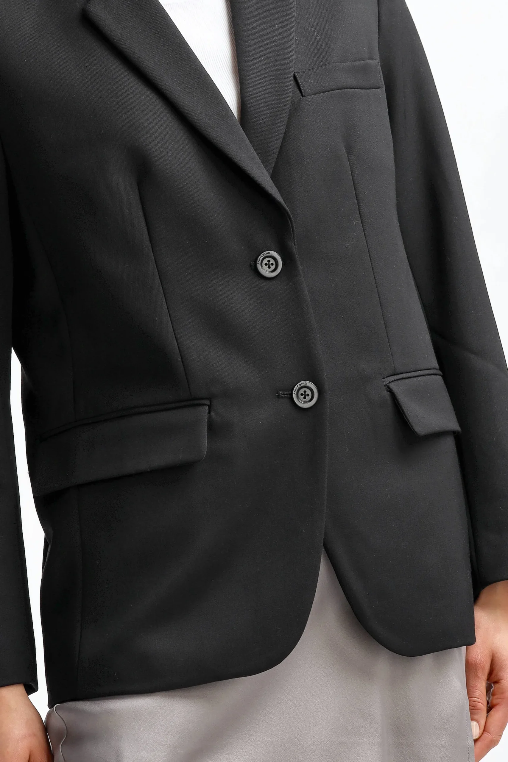 Femme Anine Bing Blazer Classic En Noir