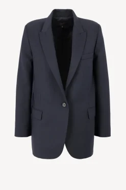 Femme Nili Lotan Blazer Diane In Dark Navy