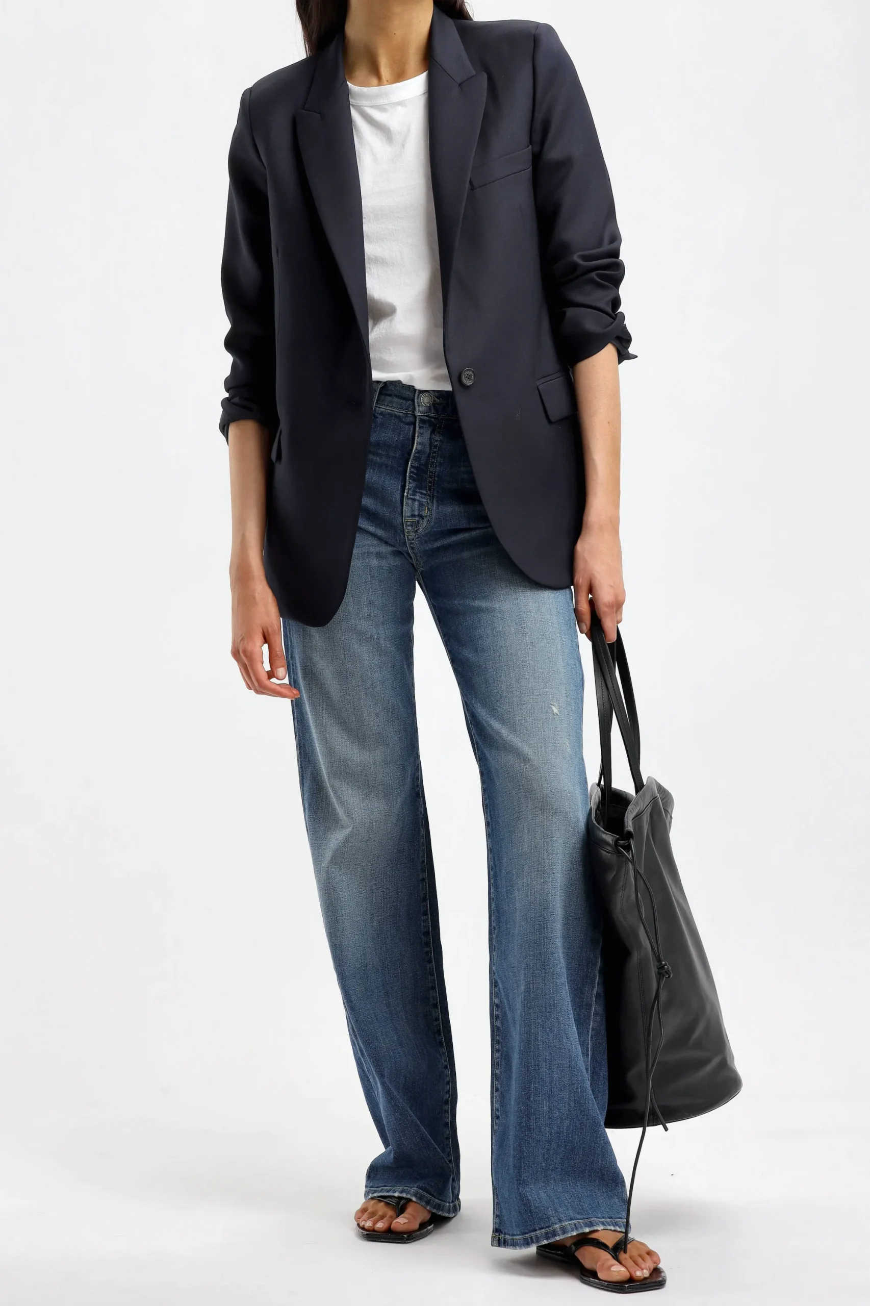 Femme Nili Lotan Blazer Diane In Dark Navy