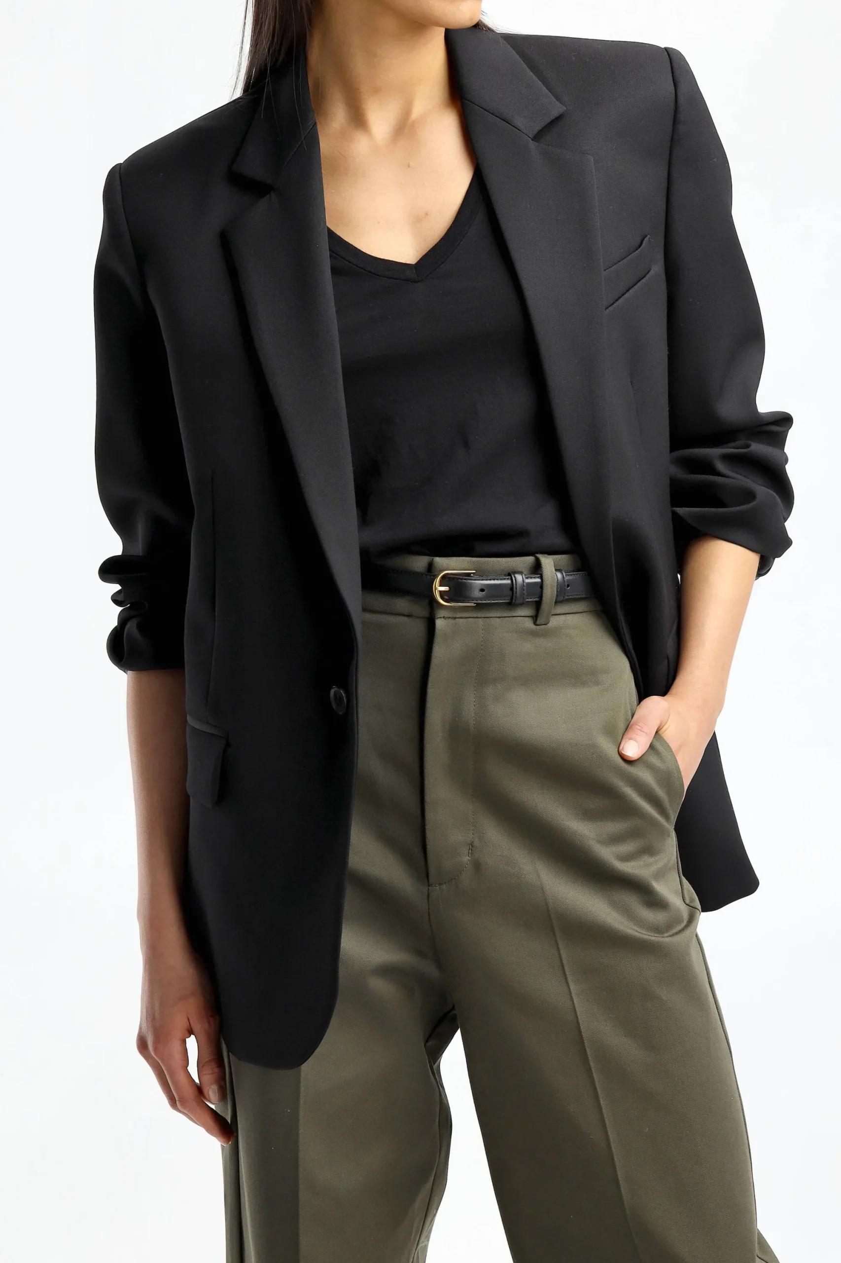 Femme Nili Lotan Blazer Dumas En Noir