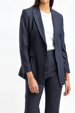 Femme Theory Blazer Etienne En Nocturne Navy
