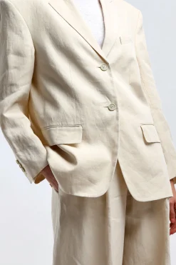 Femme Theory Blazer Galena En Bone