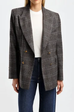 Femme Blazé Milano Blazer Heart En Anthracite