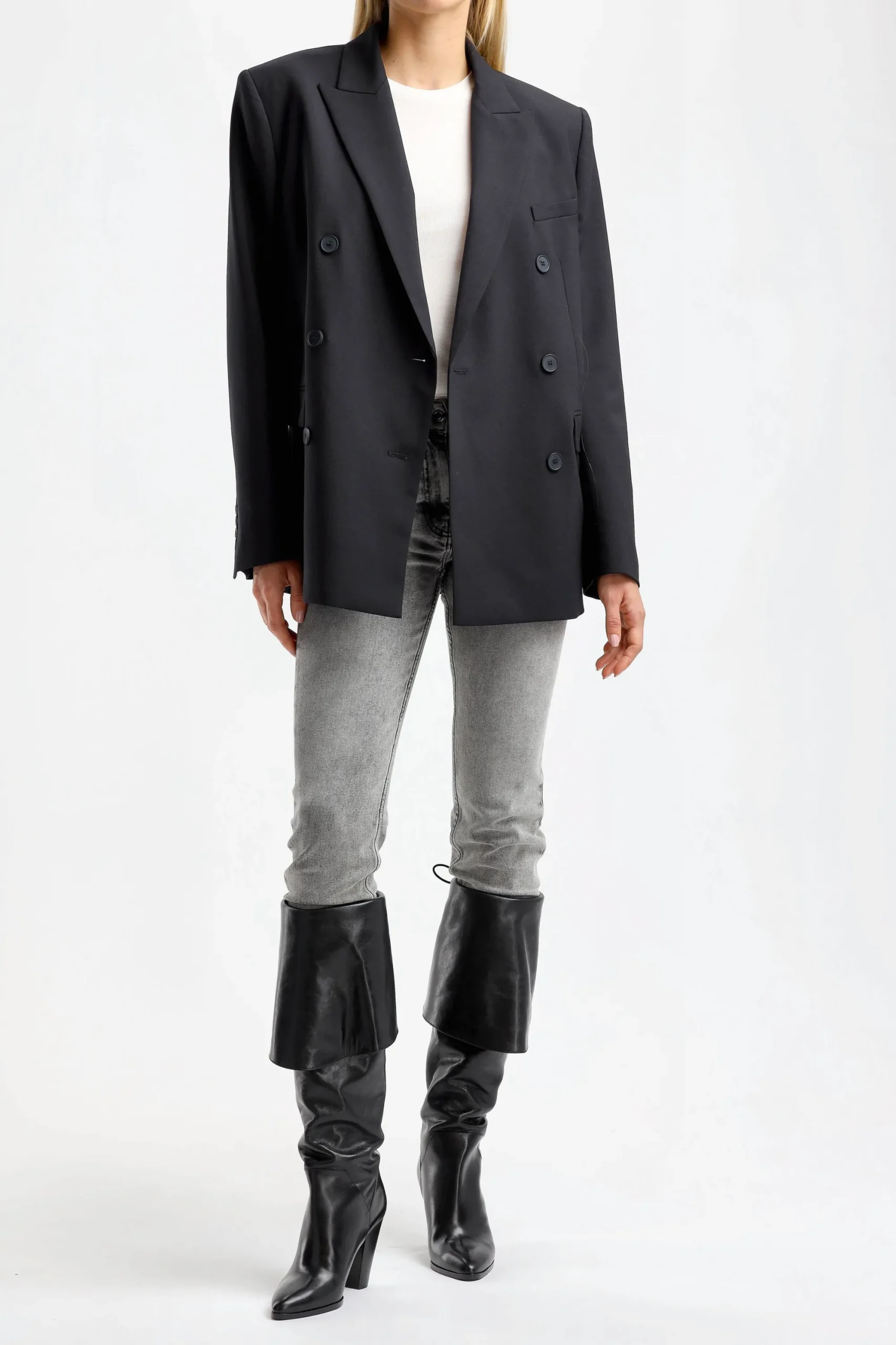 Femme IRO Blazer Ifily En Noir