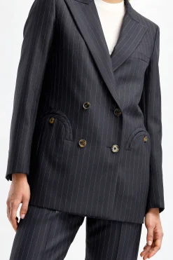 Femme Blazé Milano Blazer J Class Everyday En Bleu Marine