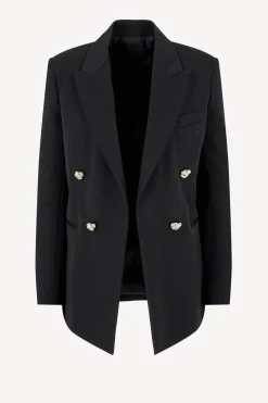 Femme Lanvin Blazer Knot En Noir