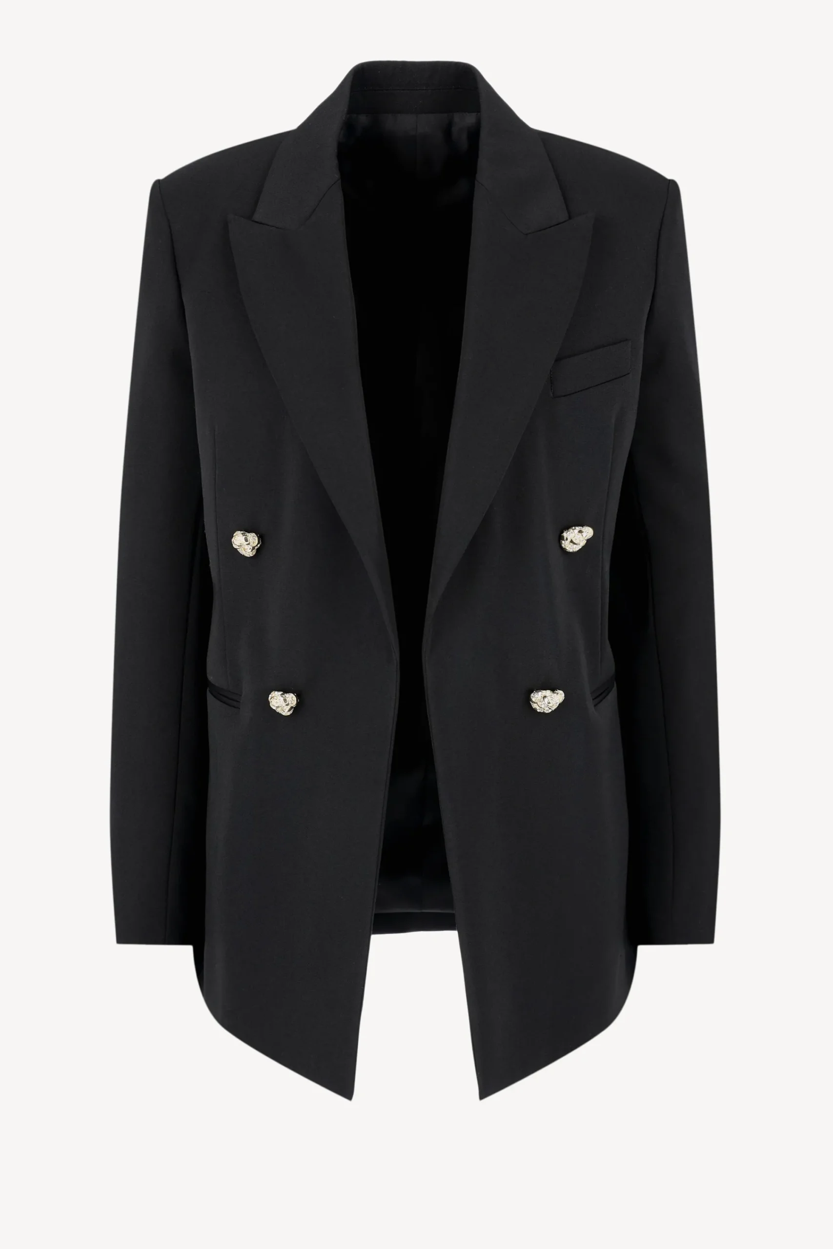 Femme Lanvin Blazer Knot En Noir