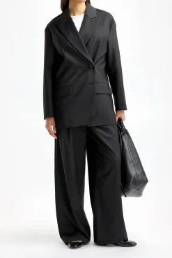 Femme Tibi Blazer Liam En Noir