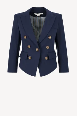 Femme Veronica Beard Blazer Lutece Dickey En Marine
