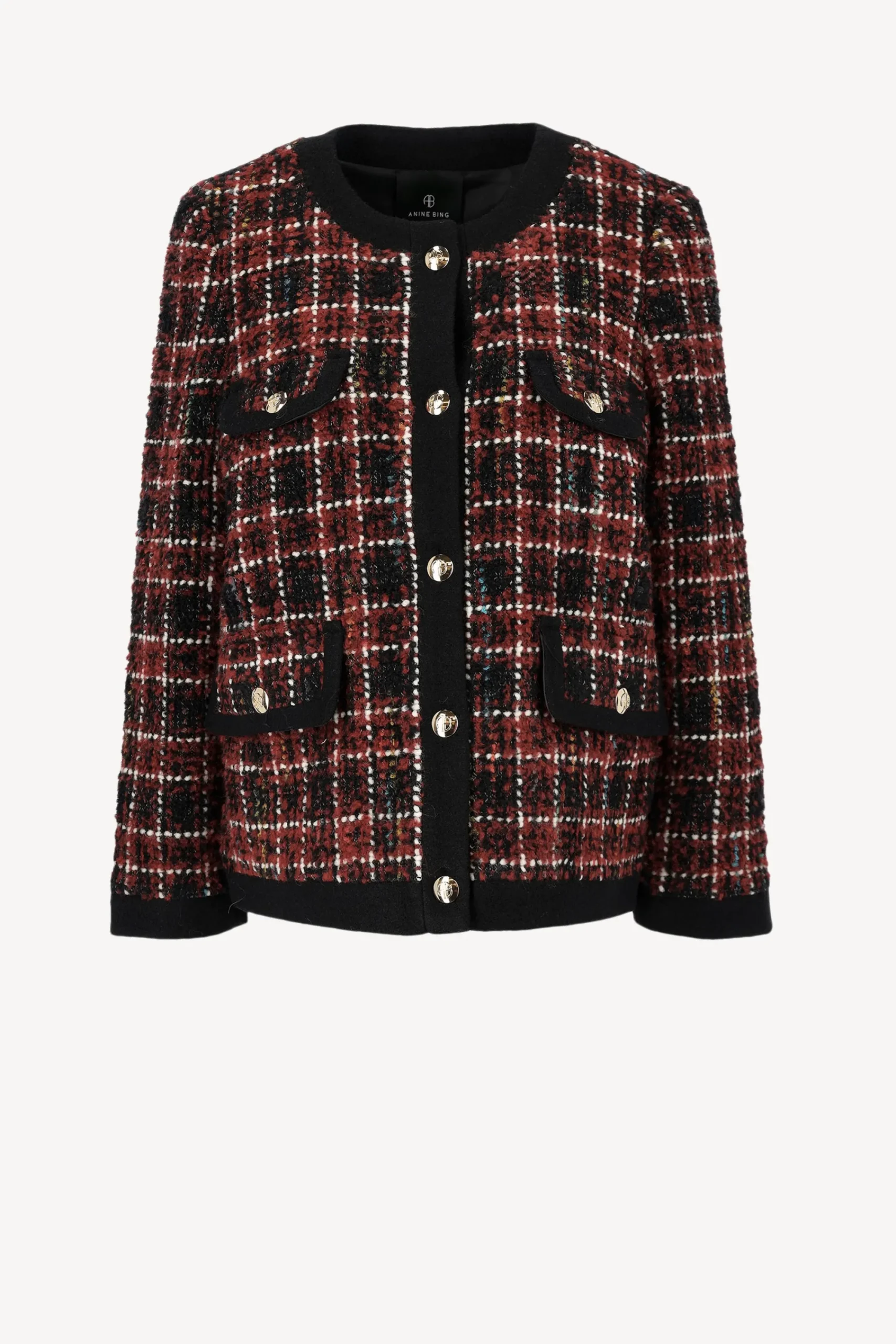 Femme Anine Bing Blazer Lydia En Cerise