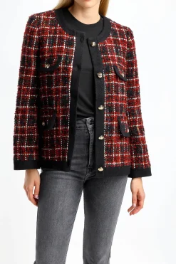 Femme Anine Bing Blazer Lydia En Cerise