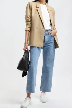 Femme Anine Bing Blazer Madeleine En Sable