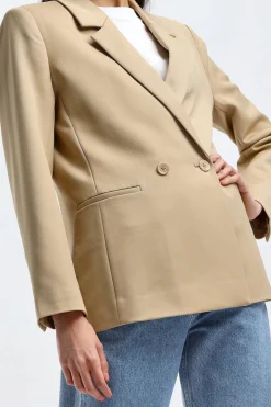 Femme Anine Bing Blazer Madeleine En Sable