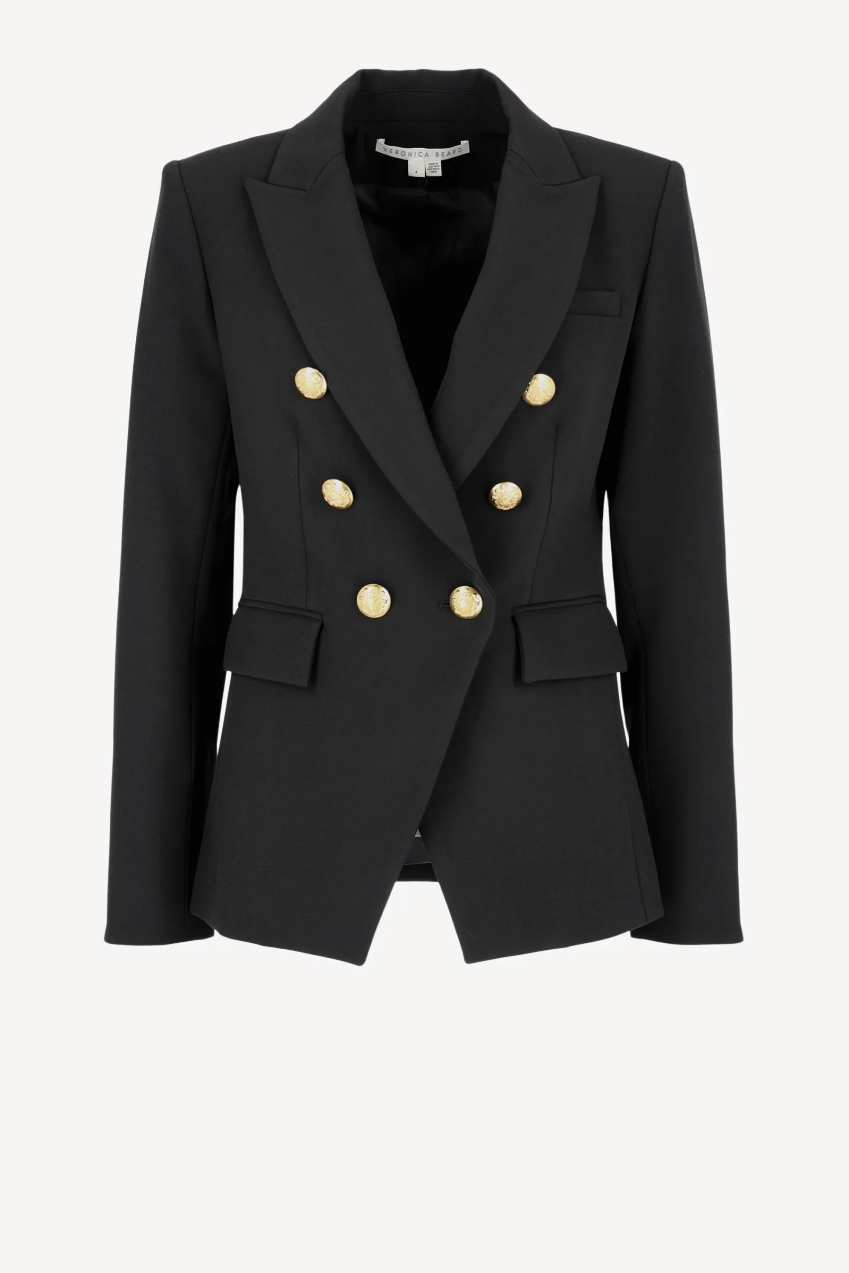 Femme Veronica Beard Blazer Miller Dickey En Noir