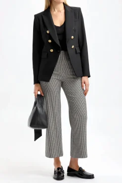 Femme Veronica Beard Blazer Miller Dickey En Noir