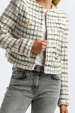 Femme IRO Blazer Miora En Multi Ecru