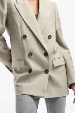 Femme Isabel Marant Blazer Nevimea En Paille