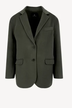 Femme Anine Bing Blazer Quinn En Olive
