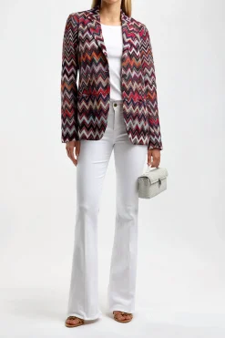 Femme Missoni Blazer Rose/Noir