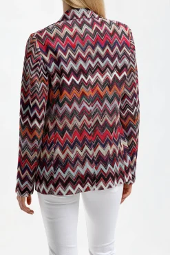 Femme Missoni Blazer Rose/Noir