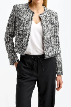 Femme IRO Blazer Silgo En Noir Et Blanc