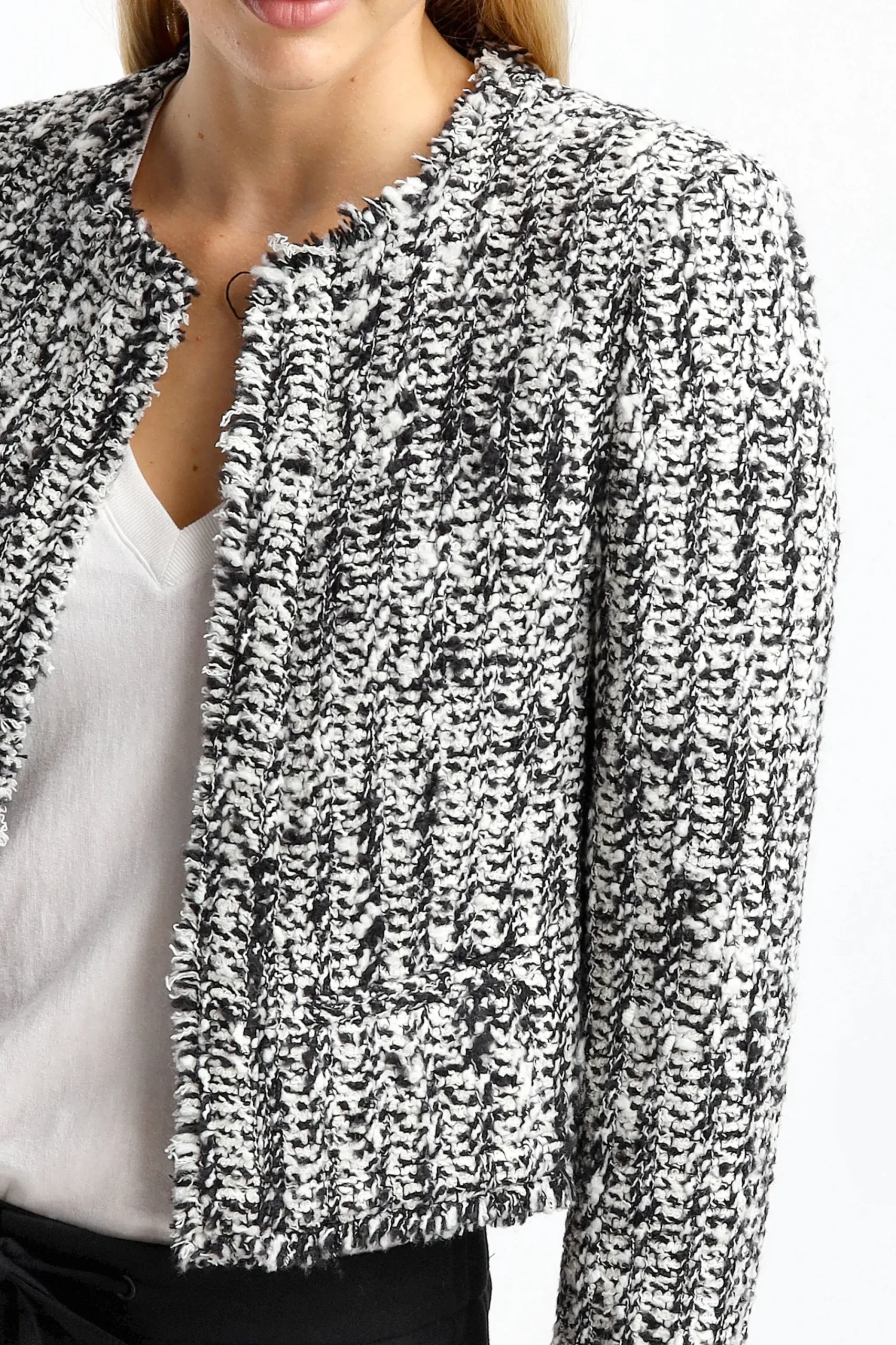 Femme IRO Blazer Silgo En Noir Et Blanc