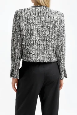 Femme IRO Blazer Silgo En Noir Et Blanc